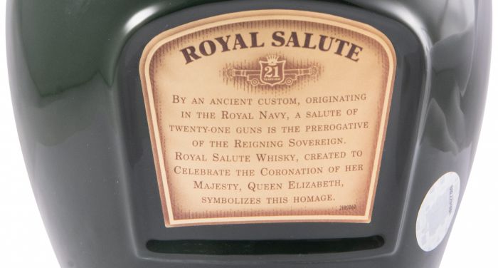 Royal Salute 21 anos (garrafa antiga)