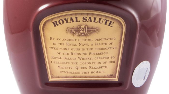Royal Salute 21 anos (garrafa antiga)
