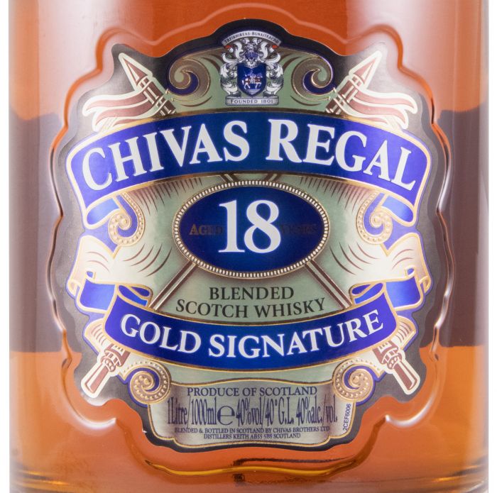 Chivas Regal Gold Signature 18 anos 1L