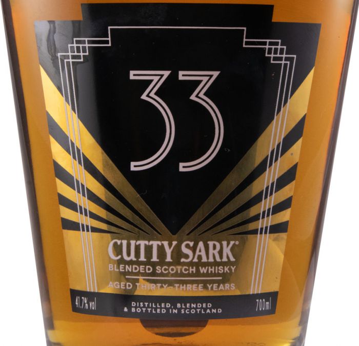 Cutty Sark Art Deco Limited Edition 33 years
