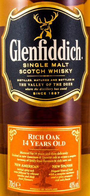 Glenfiddich Rich Oak 14 anos