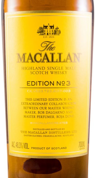 Macallan Edition N.º 3 Edição Limitada