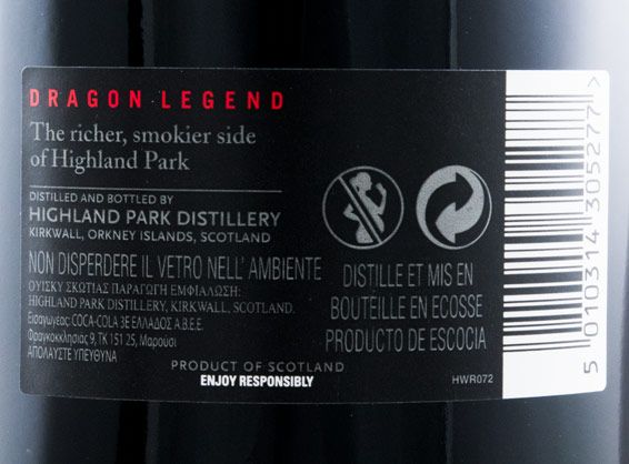Highland Park Dragon Legend Highland Park Dragon Legend