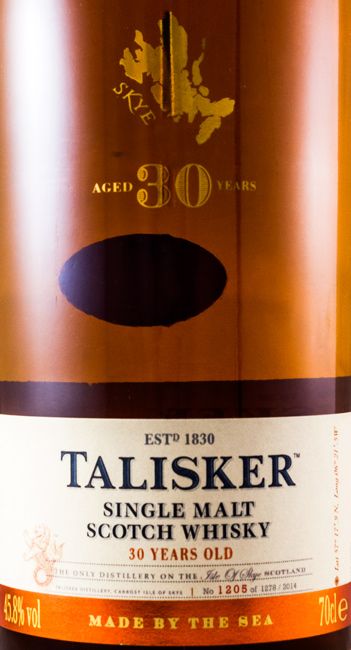 Talisker 30 anos