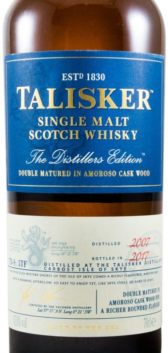 2017 Talisker Amoroso Distillers Edition