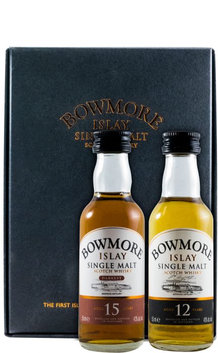Pack Bowmore 12 + 15 years 2x5cl