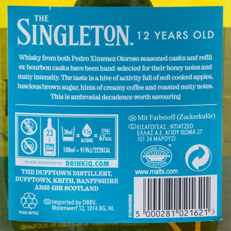 The Singleton 12 years