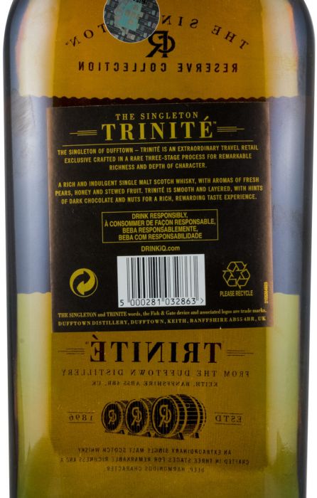 The Singleton Trinité Reserve Collection 1L