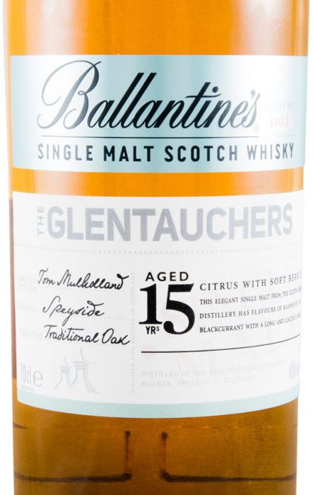 Ballantine's Glentauchers 15 anos