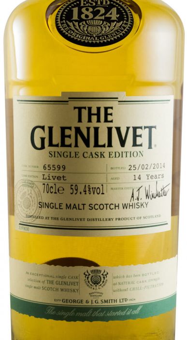 Glenlivet Single Cask Edition 14 anos 59.4%