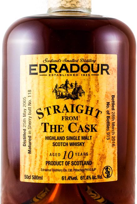 Edradour Straight From The Cask 10 years 50cl