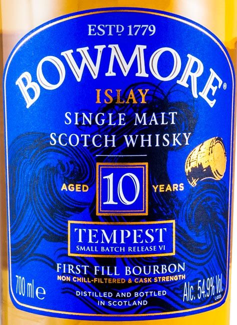 Bowmore 10 years Tempest Batch No6