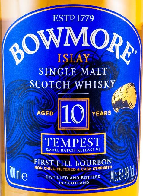 Bowmore 10 anos Tempest Batch N.º6