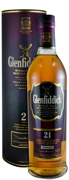 Glenfiddich Caribbean Rum Cask 21 anos