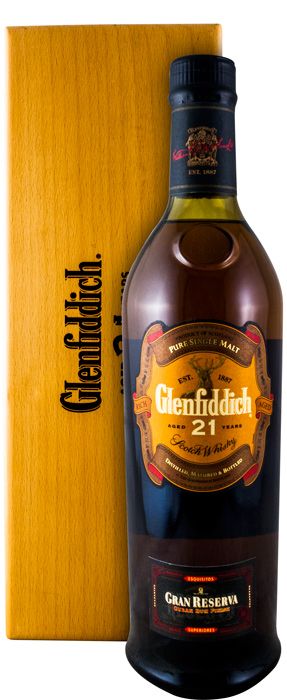 Glenfiddich 21 anos Gran Reserva Cuban Rum Finish