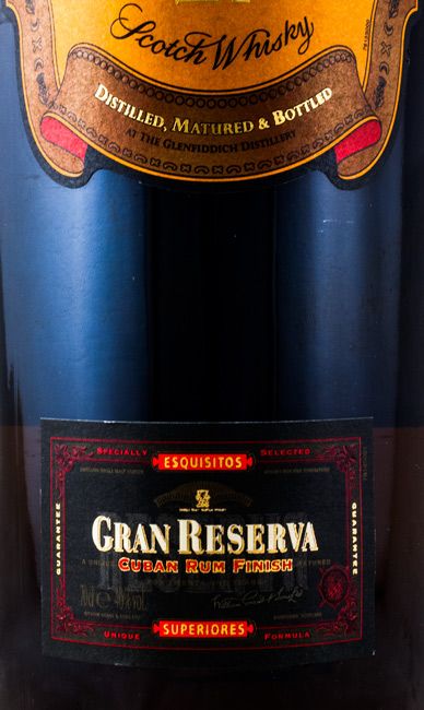 Glenfiddich 21 anos Gran Reserva Cuban Rum Finish
