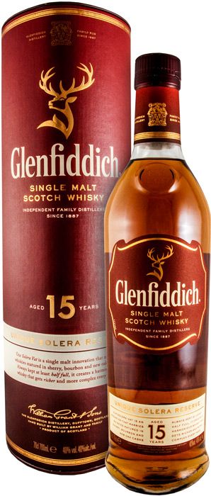 Glenfiddich 15 years The Solera Vat