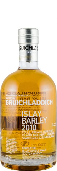 2010 Bruichladdich Islay Barley, Coull, Cruach, Dunlossit