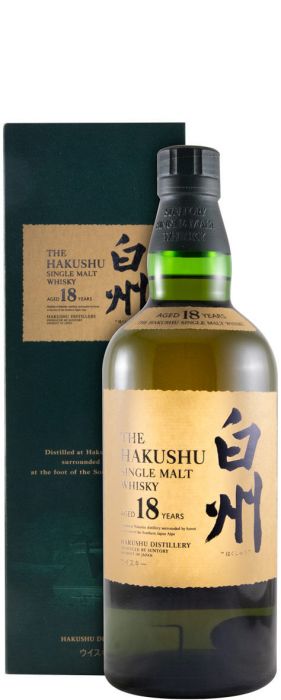 Suntory Hakushu Single Malt 18 anos