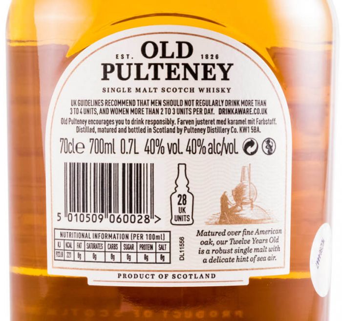 Old Pulteney 12 anos