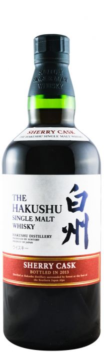 Suntory Hakushu Sherry Cask Single Malt (engarrafado em 2013)