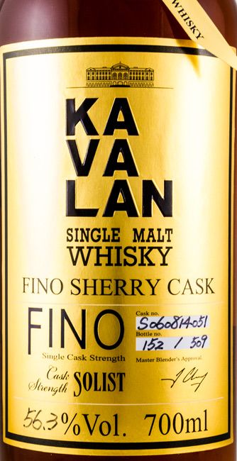 Kavalan Solist Sherry Cask Single Malt 56.3%