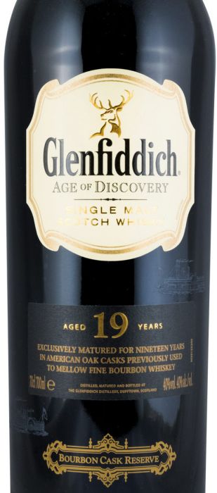 Glenfiddich Age of Discovery Bourbon Cask 19 anos