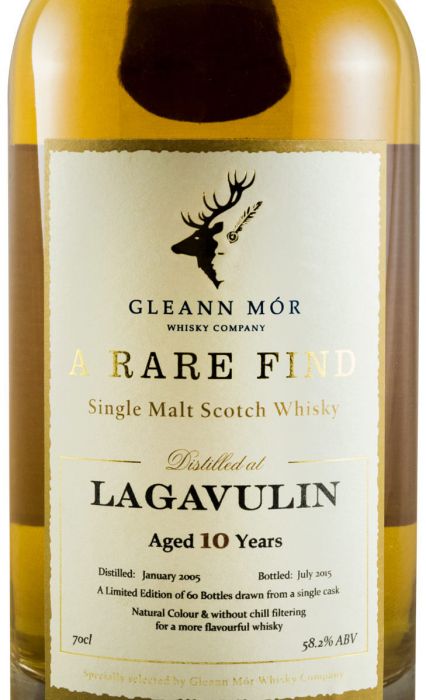 2005 Lagavulin Gleann Mór A Rare Find 10 anos 58.2%