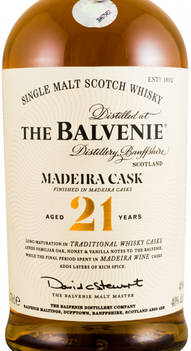 Balvenie Madeira Wine Cask 21 anos