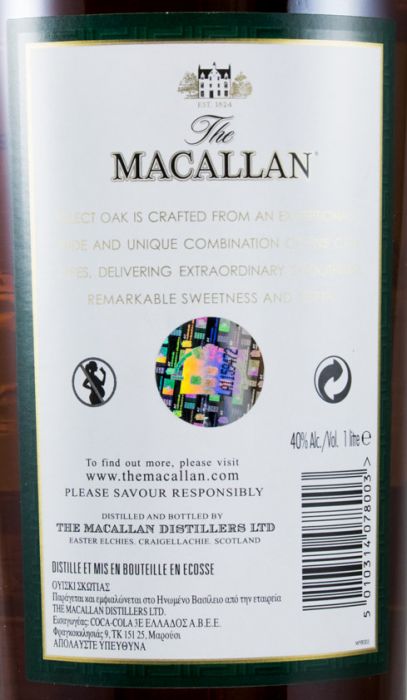 Macallan Select Oak 1L