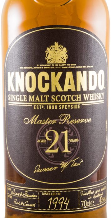 Knockando Old Master Reserve 21 anos