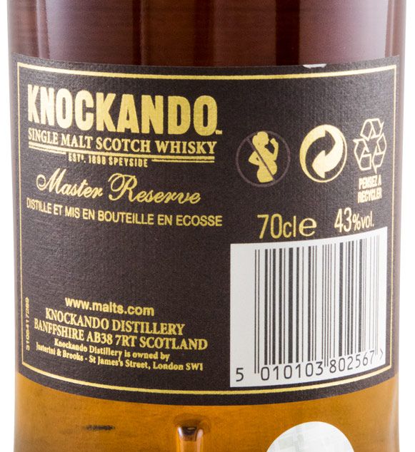 Knockando Old Master Reserve 21 anos