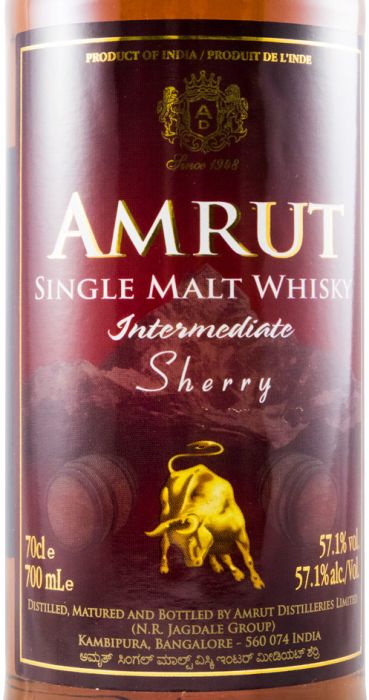 Amrut Intermediate Sherry
