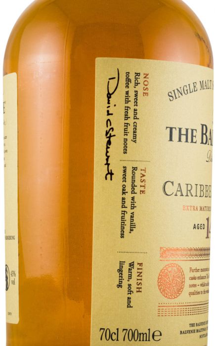 Balvenie Caribbean Cask 14 years