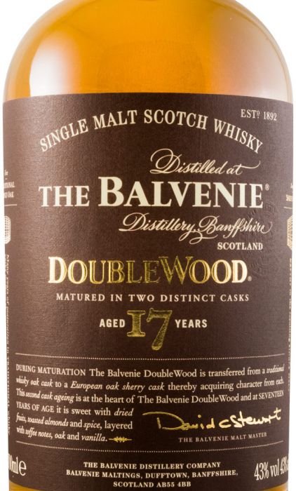 Balvenie Doublewood 17 anos