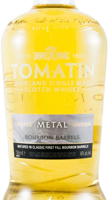 Tomatin Metal Bourbon Barrels (Five Virtues Series)