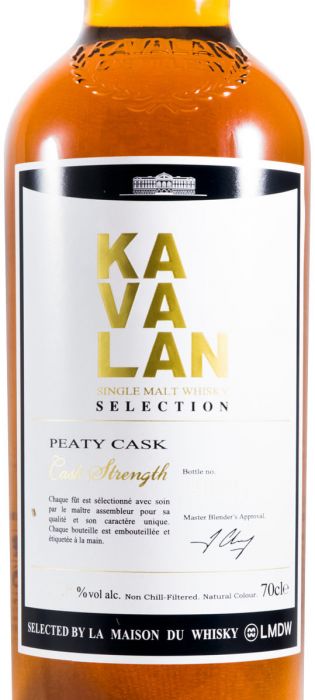 Kavalan Selection Peaty Cask Cask Strength