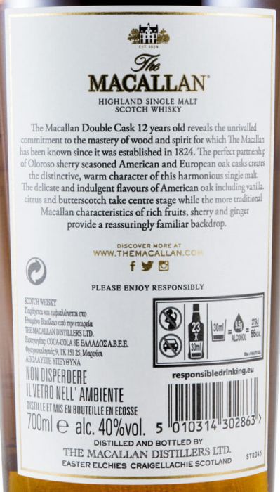 Macallan Double Cask 12 years