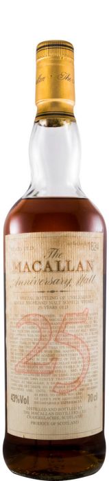 Macallan 25th Anniversary (nível baixo)