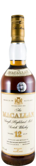 Macallan 12 years Sherry Wood