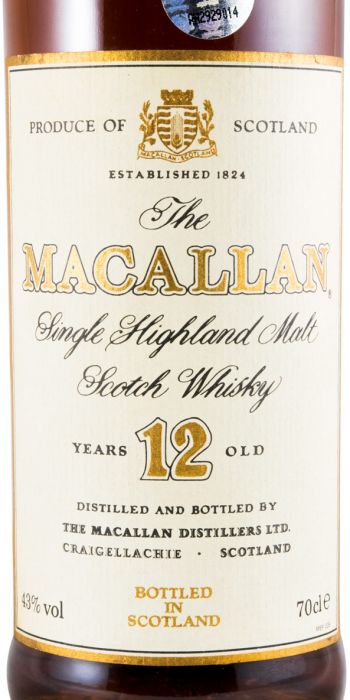 Macallan 12 years Sherry Wood