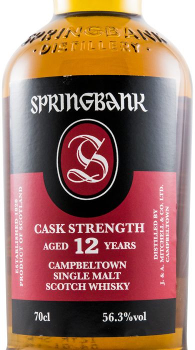 Springbank Cask Strength 12 anos (engarrafado em 2018)