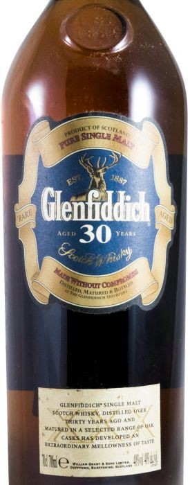 Glenfiddich 30 anos (sem caixa)