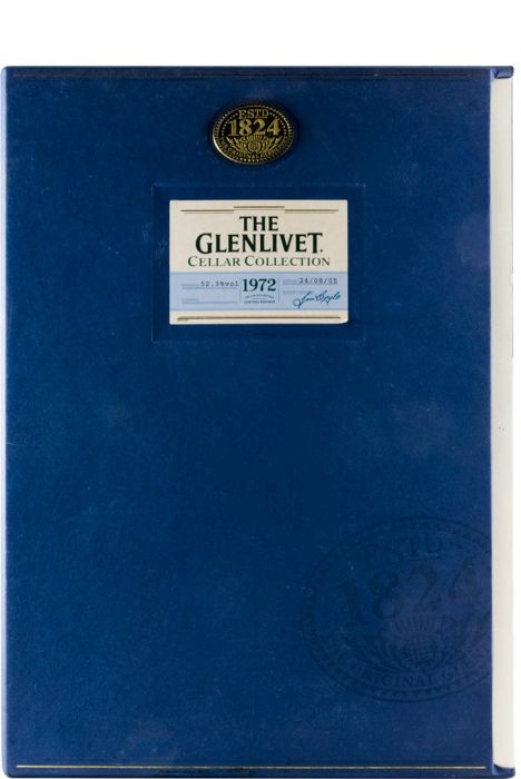 1972 Glenlivet Cellar Collection c/Livro