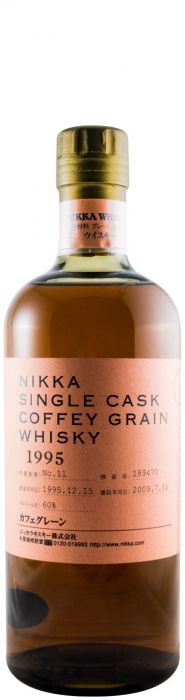 1995 Nikka Coffey Grain Cask N.º 189470 Batch 11