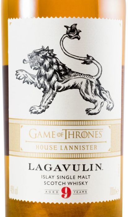 Lagavulin Game of Thrones House Lannister 9 anos