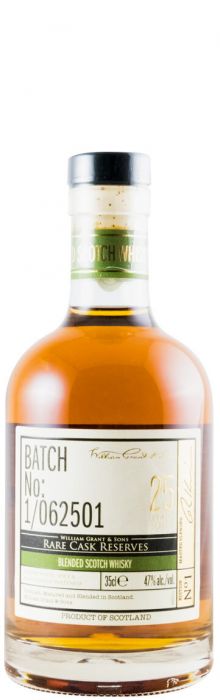 William Grant & Sons 25 anos Limited Batch N.º 1/062501 35cl