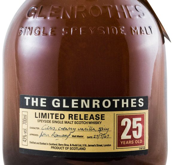 Glenrothes 25 years Limited Release