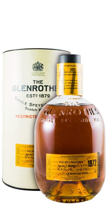 1972 Glenrothes Restricted Release (bottled in 1996)