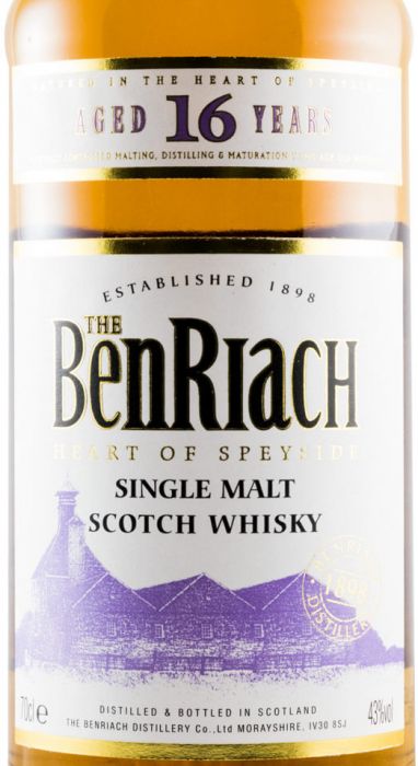 The BenRiach 16 years Heart of Speyside
